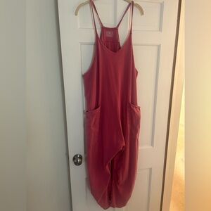 Free people hotshot onesie size Large women’s. Pink, worn a handful of times.
